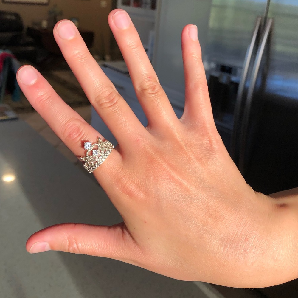 Disney Princess Tiara Crown Ring